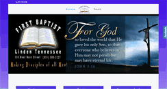 Desktop Screenshot of fbclindentn.org