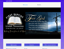 Tablet Screenshot of fbclindentn.org